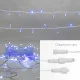Фотография Гирлянда светодиодная Нить 10м 100 LED СИНИЙ прозрачный ПВХ IP65 эффект мерцания 24В соединяется NEON-NIGHT нужен трансформатор 531-100/531-200, артикул 305-253