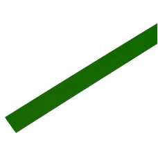 Трубка термоусаживаемая ТУТ 10,0/5,0мм, зеленая, упаковка 50 шт. по 1м, PROconnect