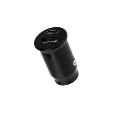 Автомобильное зарядное устройство c двумя портами USB-A+Type-С 12Вт REXANT